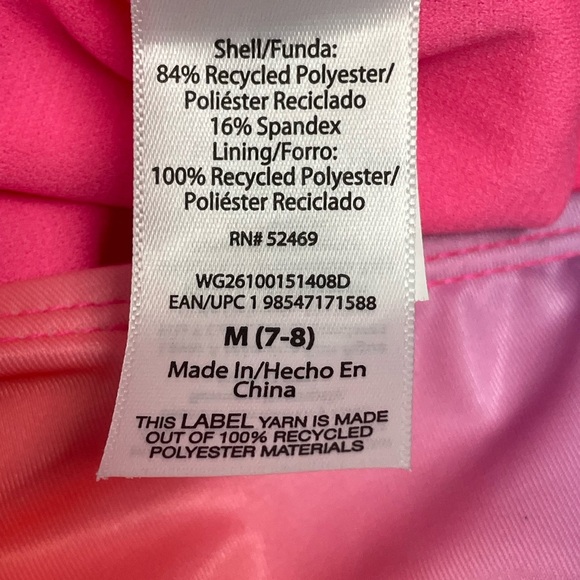 Wonder Nation Kids' Orange and Purple Rash guard Size M (7/8) UPF 50+ - Picture 7 of 7